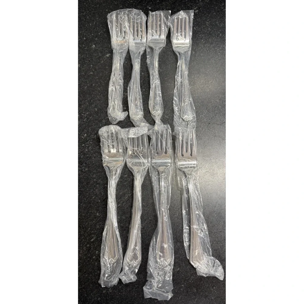 Wallace Colonette 18/10 Stainless Salad Forks 7-1/4
